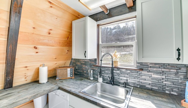 A-Frame Catskills Cabin w/ Scenic Views + Hot Tub!