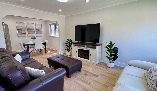 A Light-filled Nordic-Style Haven Near Beach, Greektown & Danforth (10 Mins)