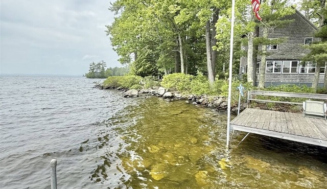 A LOT OF FRONTAGE ON SEBAGO LAKE.