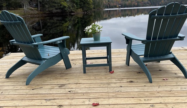 Adirondack Home on Lake Snow