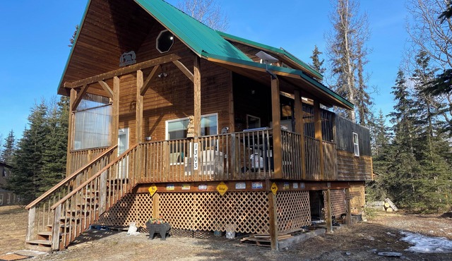 Alaskan cabin retreat Close to the beach and world famous kenai river