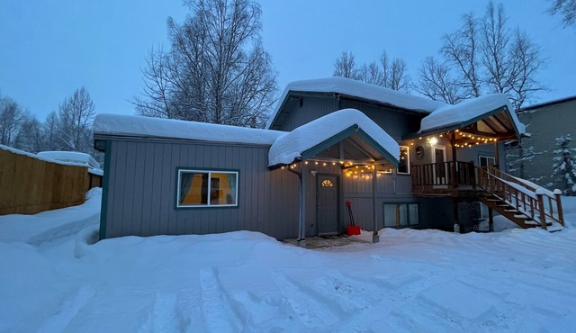 Alaskan studio in the mountains