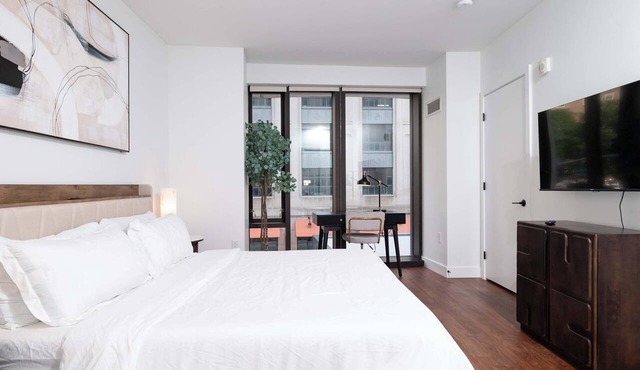 Back-Bay Upscale Central Condo Rooftop & Parking