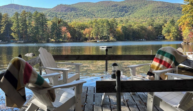 Beautiful Moose Pond Waterfront Home – 3BR/2BA w/Hot Tub, Near Ski Mountain!