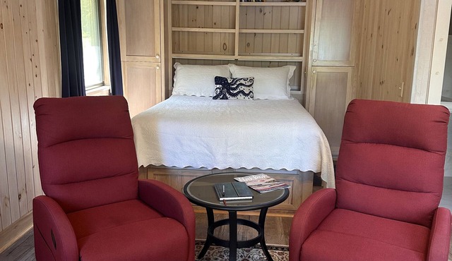 Boathouse Efficiency Waterfront Cottage near Acadia National Park