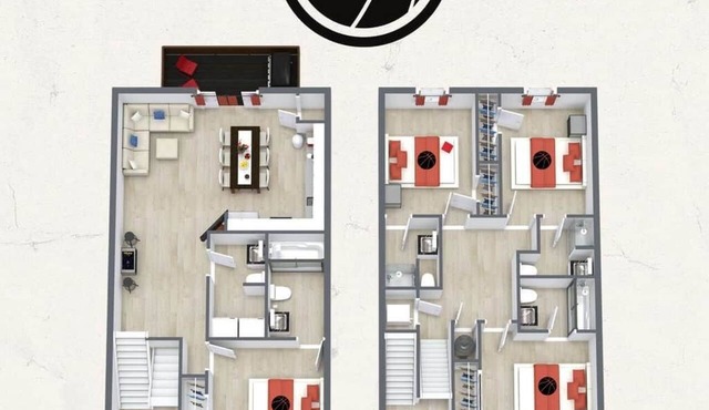 Bobby Knight Hall - 4 Bd Townhome by IU Sports