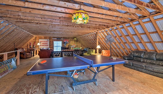 Bolton ‘Alderbrook Lodge’ w/ Private 10-Acre Lake!
