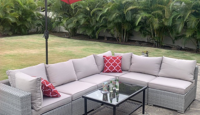 Bright, upgraded house, A/C, near the ocean! CONTACT FOR RATES & AVAILABILITY!