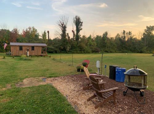 Bring Your Own Tent or RV with hostel cabin access