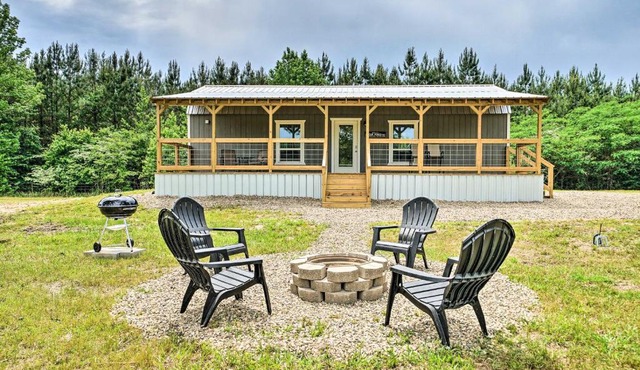 Broken Bow Cabin on 15 Acres w/Stocked Fish Pond!
