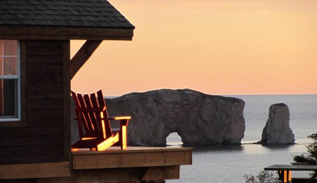 Chalets in Perce, Canada in Perce