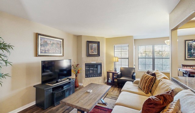 Comfortable, Single-Level Condo with Free WiFi, Washer/Dryer, & Shared Pool