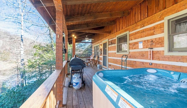 Cozy Bear Cabin- Mtn Cabin, Hot Tub, Gas Grill, Foosball, Ping Pong/Air Hockey