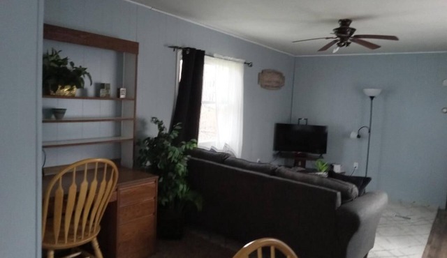 Cozy home tranquil wooded setting walking trails stream frontage in Wilton WiFi