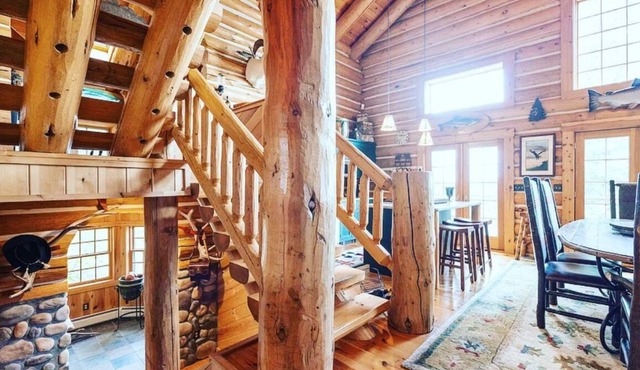 Custom Ski-In/Ski-Out Cabin With Lake Views