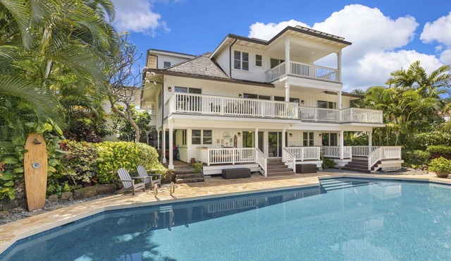 Diamond Head Luxury Home w/Pool, AC, Lanai and close to Waikiki, Hale Le'ahi