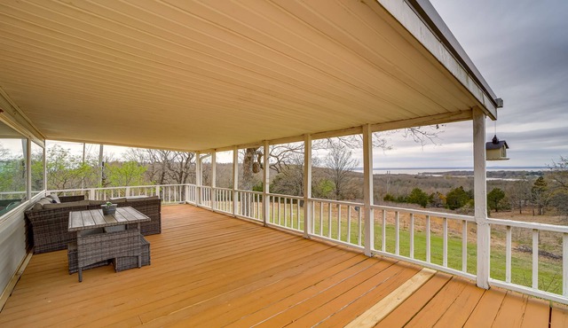 Dog-Friendly Eufaula Cabin Rental w/ Lake Views!