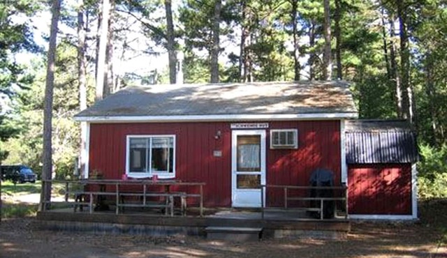 Dog-Friendly Lakeside Cabin Rental with Private Beach in Brownfield, Maine
