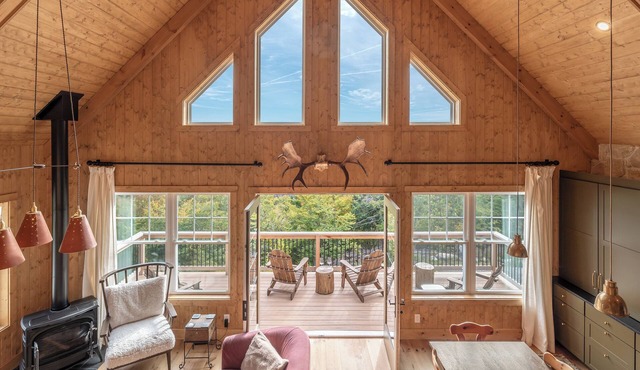 Dreamy Luxury Remote Mountain Cloud Cabin; Jacuzzi; Library Loft; Hi-Fi Sound