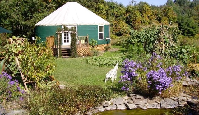 Elegant, Eco-Friendly Yurt in Newfield, New York
