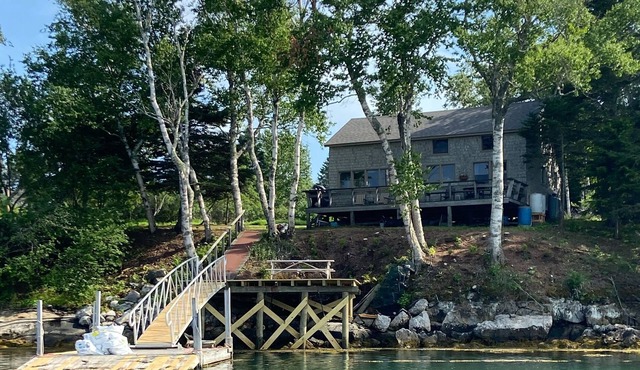 Enjoy a night on a private island in Midcoast Maine with Maine Lobster.