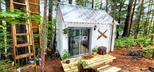 Exclusive Cabin Rental on Grant Island, with Access to Hot Tub and Lakeside Activities