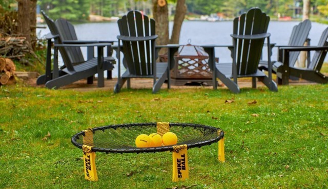 Fall Retreat Fire Pit, Games, Waterfront