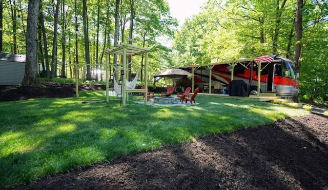 *Glamping at Treasure Lake*