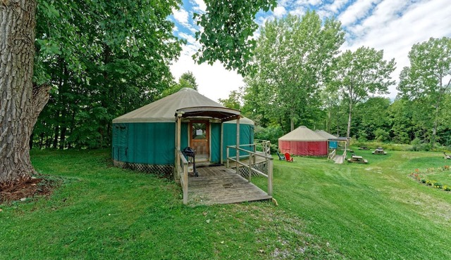 Gorgeous Yurt for Family Getaways in Upstate New York