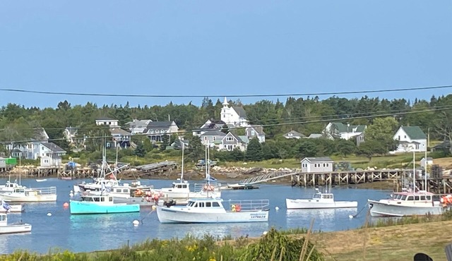 Grandma's Maine camp located in a quaint fishing village-rustic, cozy, and clean