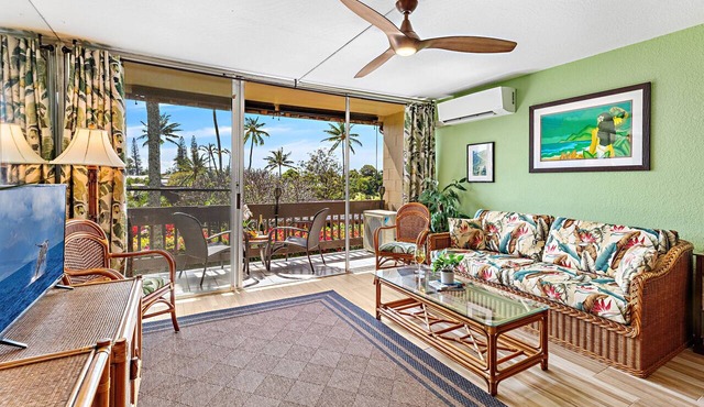 Hawaiian style 1bd near beaches and golf