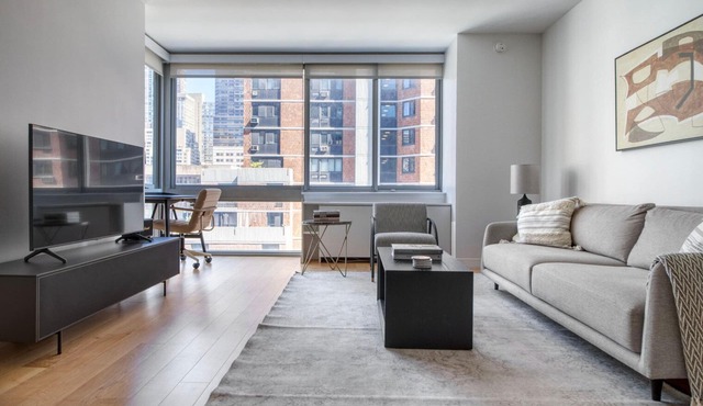 Hip Upper West Side 1BR w/Gym & W/D, nr Lincoln Center, by Blueground