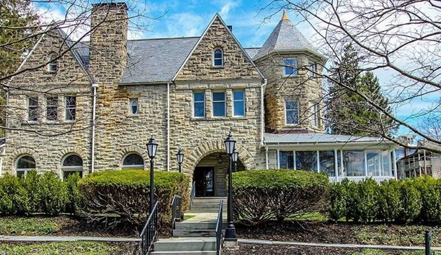 Historic Mansion at Fountain Place in Downtown Ithaca
