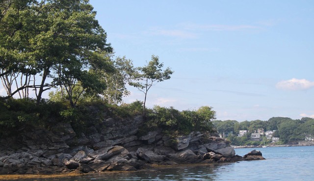 Historic Post Hospital on private Casco Bay Island