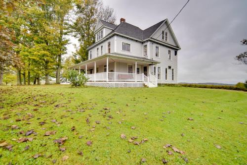 Historic Victorian Farmhouse w/Porch & Views!