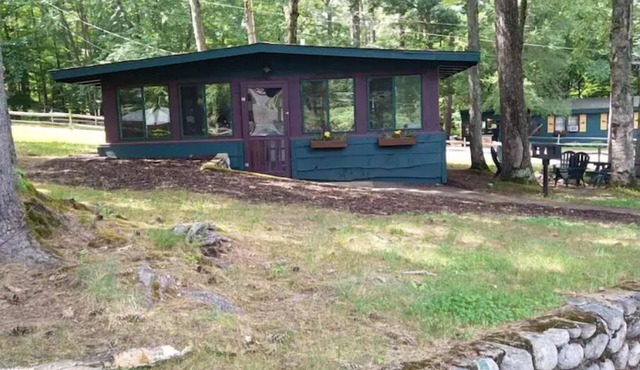 Lake George Otter Cabin #20 at the Adirondack Lodge