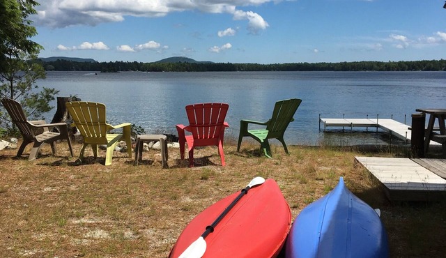 Lakefront Cottage - on the Beach -32 miles from Bar Harbor & Acadia Nationa Park