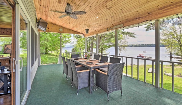Lakefront Gloversville Home w/Beach + Dock!