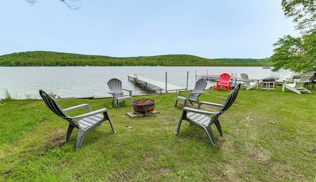 Lakefront Home w/ Private Dock in Alpine!