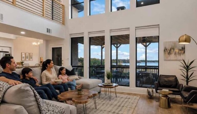 Lakefront Luxe 6BR/4.5B Home with Pool & Hot Tub