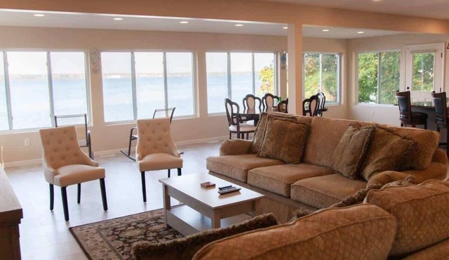 Lakeside Retreat w/Dock, Fire Pit & Boat Rental
