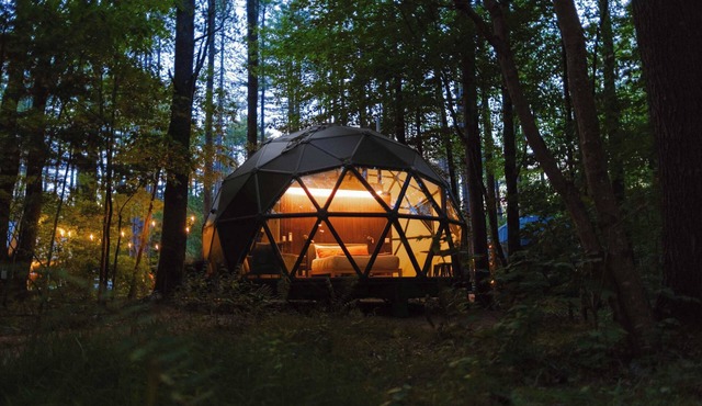 Large, luxurious geodesic dome - 09