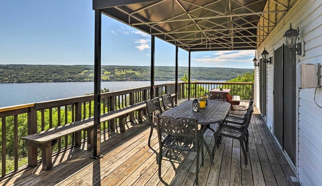Lovely Finger Lakes Retreat w/ Deck & Lake Views!