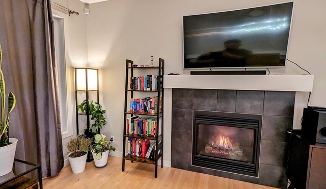 Luxurious with Firepit, BBQ, k/garden, Workspace