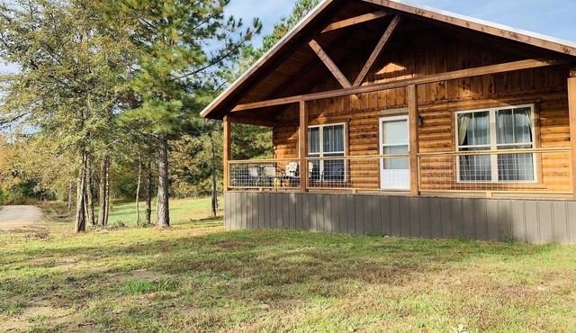 Luxury Log Cabin, We use the term cabin loosely. This is a modern country home.