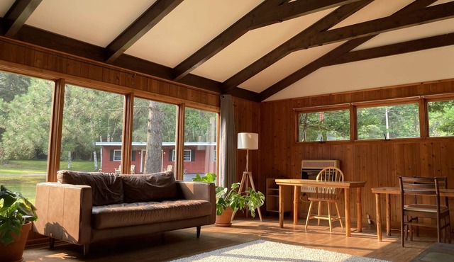 Main House at The Lorca, Indian Lake, Adirondacks