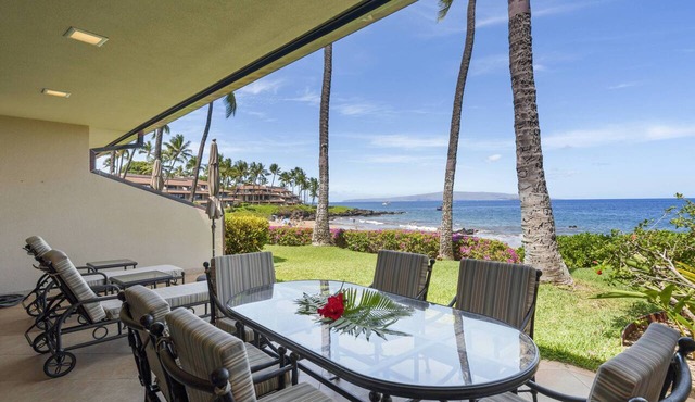 Makena Surf B106 | Ground Floor Beach Access, Turtle Reef & High-End Kitchen