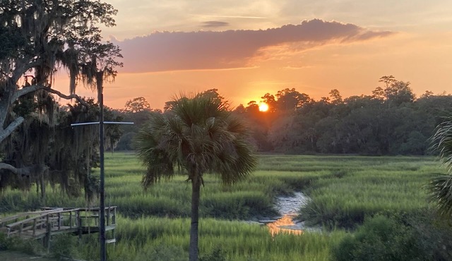 Marsh Front and Tidal Creek Home