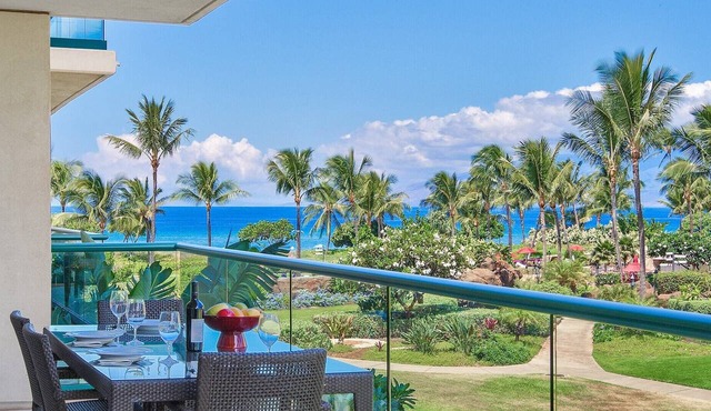 Maui Resort Rentals: Honua Kai - 4 Total Bedrooms, Partial Ocean AND West Maui Mountain Views!