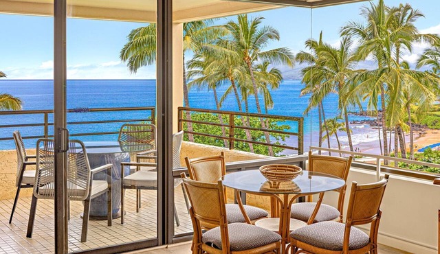Maui Resort Rentals: Polo Beach Club 608 – Luxurious 6th-Floor Oceanfront 2BR w/Stunning Ocean Views!